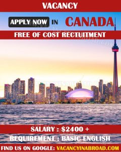 Vacancy in Canada 2021